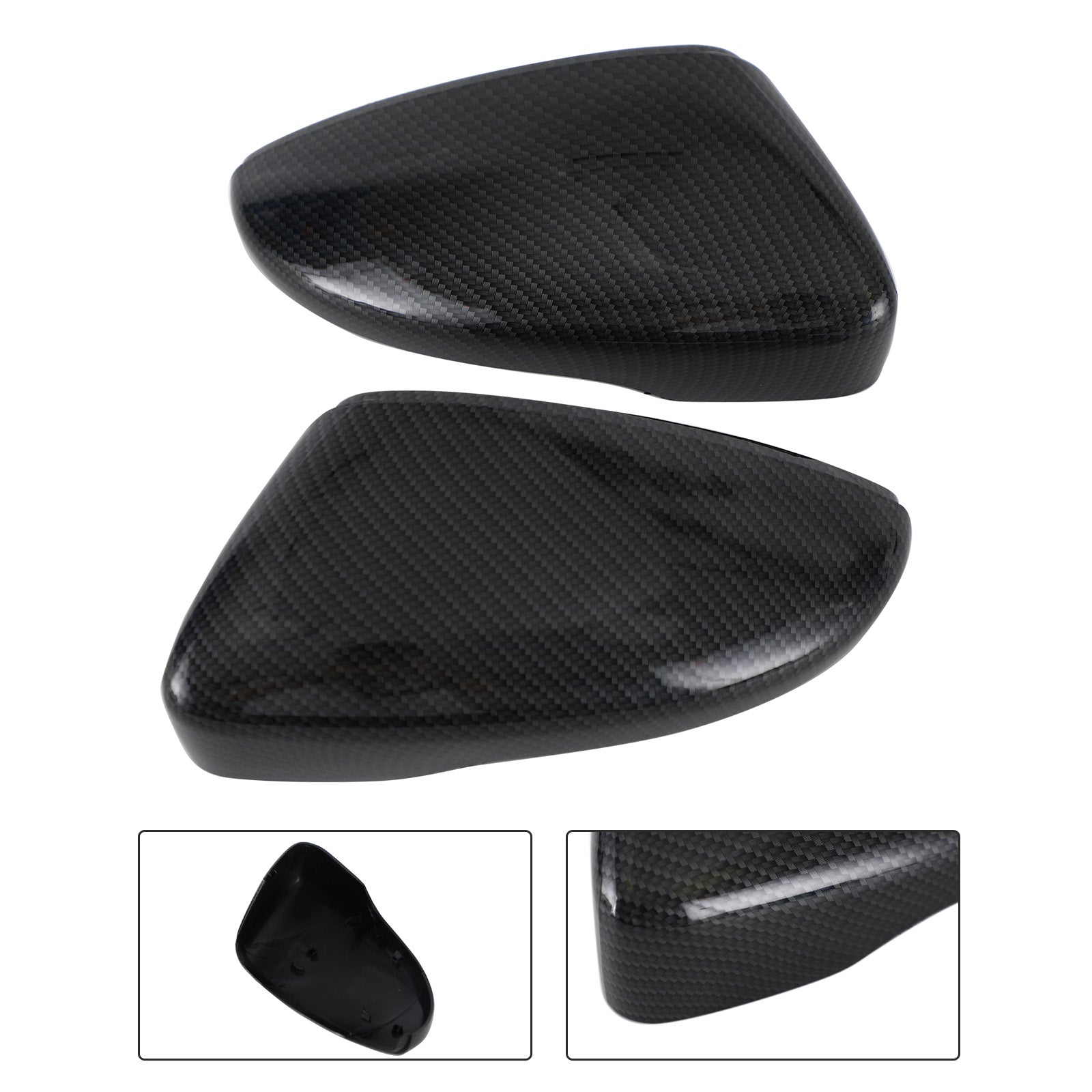 Tapas de cubiertas de espejo retrovisor para VW Beetle CC Eos Passat Jetta Scirocco genérico