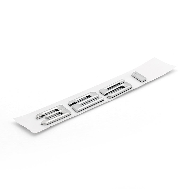 Emblema de la insignia trasera del coche Metal 325i para BMW E21 30 E36 46 E90 E91 92 E93 Chrome Generic