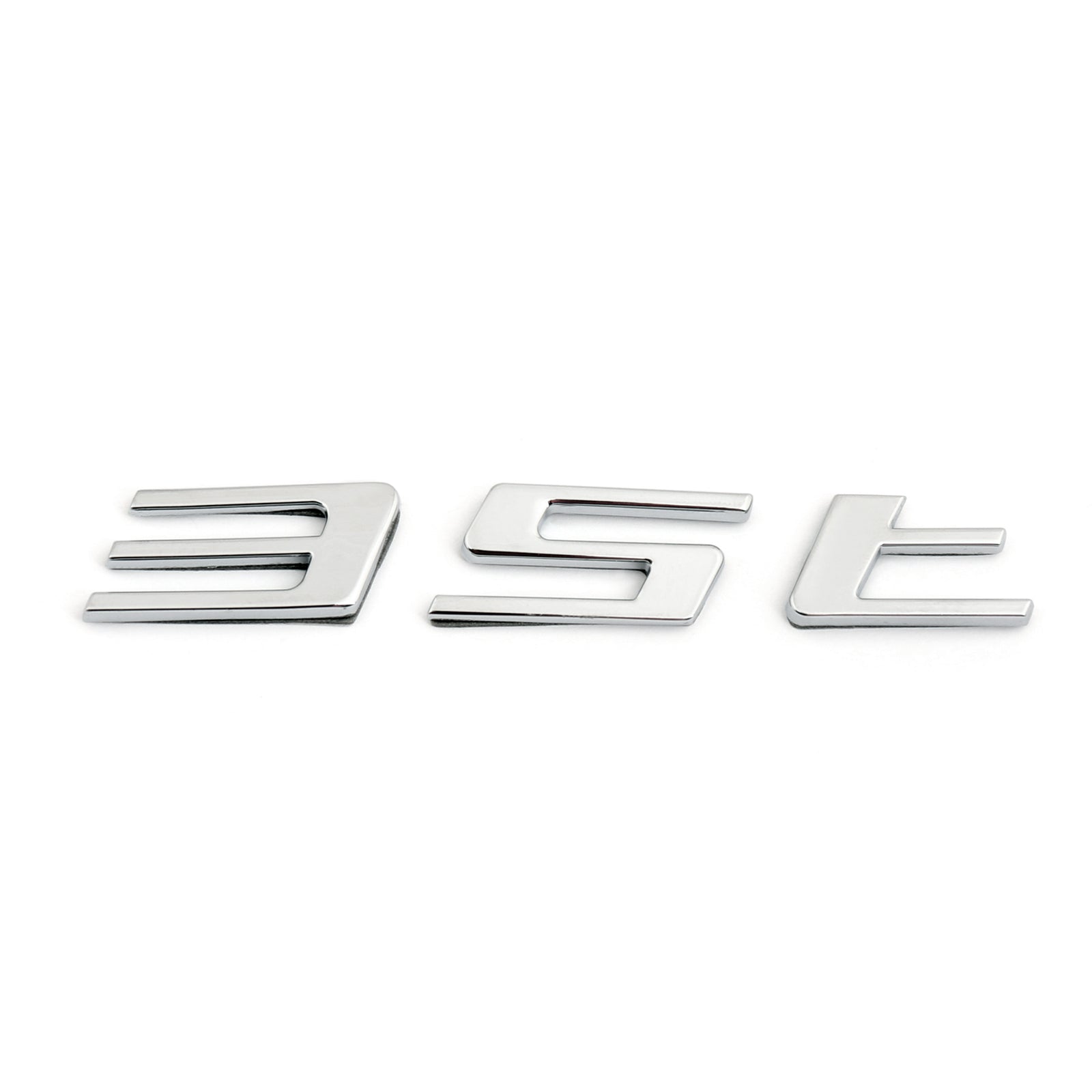 Chrome Letter 20T 25T 30T 35T Car Sticker Auto Rear Decal Emblem Jaguar F-PACE Generic