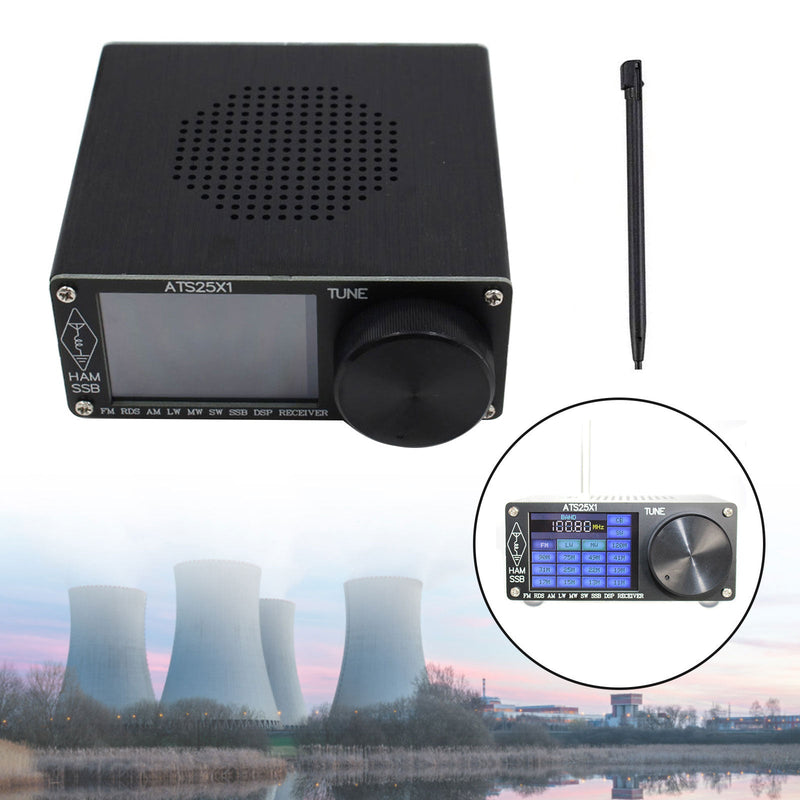 الأصلي ATS-25X1 استقبال راديو DSP جميع الموجات FM LW MW SW مع شاشة تعمل باللمس 2.4 بوصة
