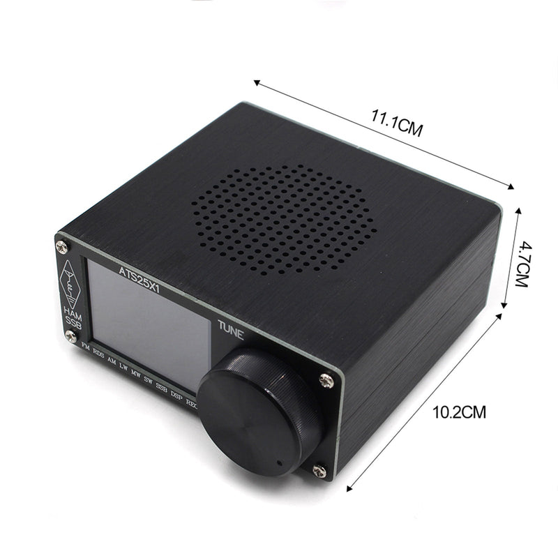 جديد ATS-25X1 Si4732 جهاز استقبال راديو DSP لجميع الموجات FM LW MW SW مع شاشة تعمل باللمس 2.4 بوصة