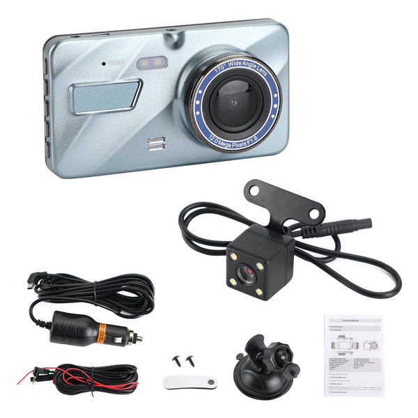 1080P Dash Cam HD Car Dashboard DVR Cámara de conducción Video Recorder G-sensor