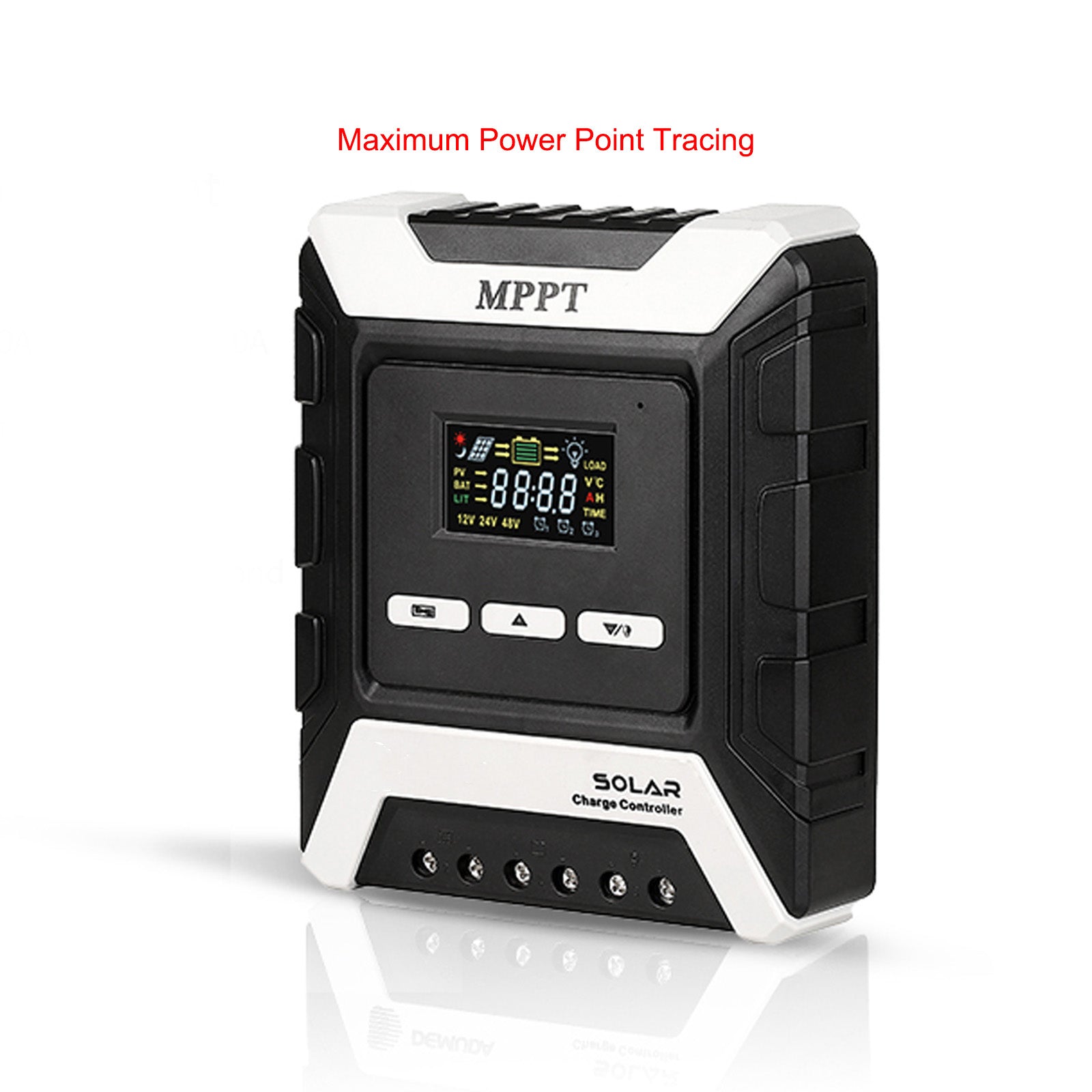 MPPT AUTO Dual USB Wind Solar Hybrid Charge Controller Charger 12V-60V