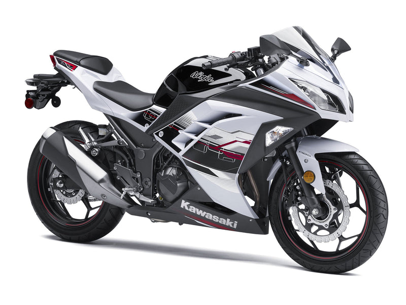 Fairings 2013-2024 Plastics Kawasaki Ninja 300R EX300R White Art Ninja  Generic