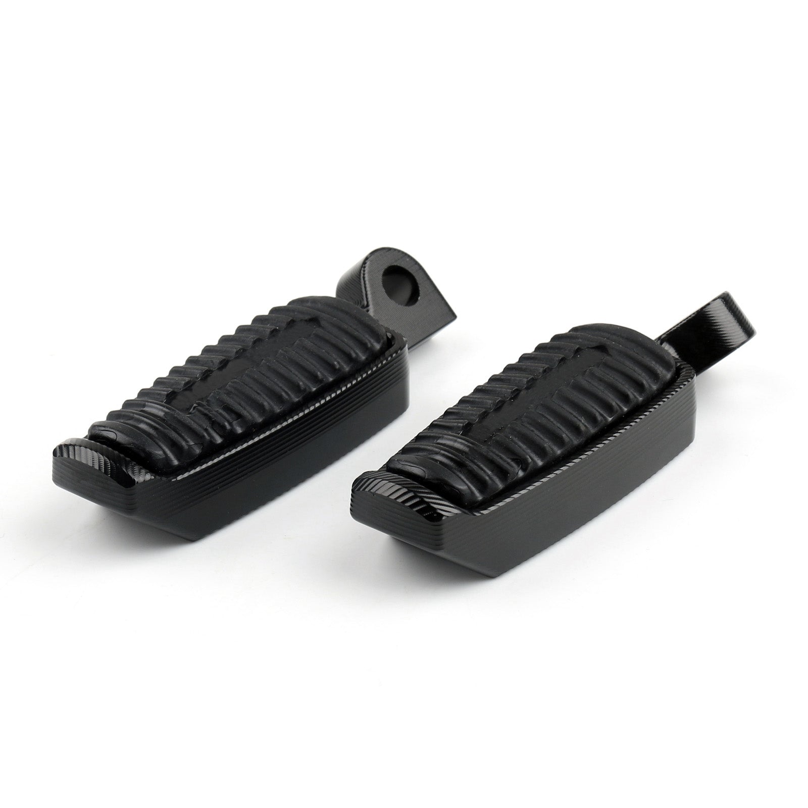 Black 45 Degree Foot Pegs For Harley Sportster XL 883 XL 1200 V-Rod Low Hugger Generic