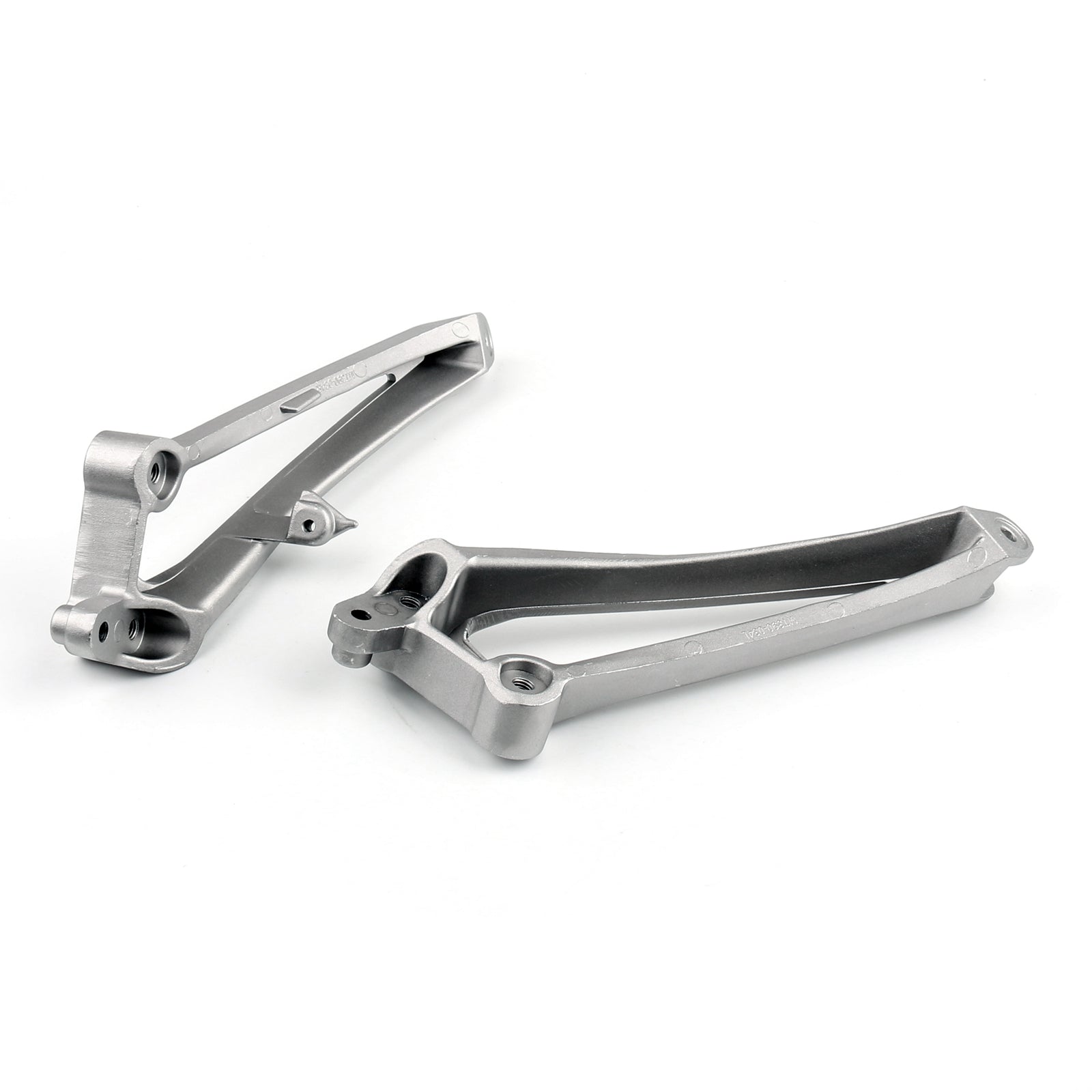 Soportes para reposapiés de pasajeros traseros para YAMAHA 2009-2011 YZF R1 Silver Generic