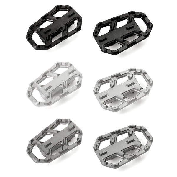 CNC Foot Pegs Footrests For BMW G310GS 17-19 S1000XR 15-19 R1200GS (Adv.) 13-19