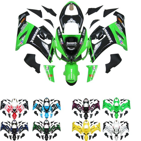 For ZX6R 636 (2005-2006) Bodywork Fairing ABS Injection Molded Plastics Set 32 Color