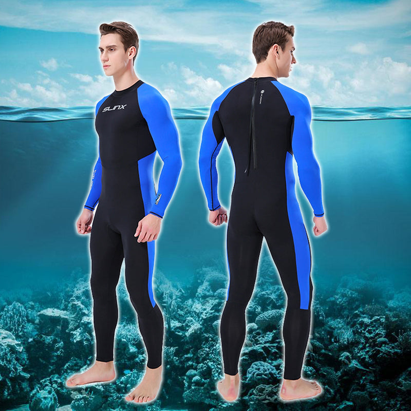 بدلة غطس رفيعة للغاية لكامل الجسم، بدلة غوص قابلة للتمدد والسباحة وركوب الأمواج والغطس