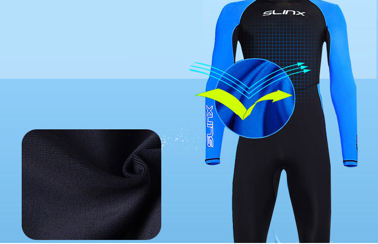 Ultra-thin WetSuit Full Body Super stretch Diving Suit Swim Surf Snorkeling