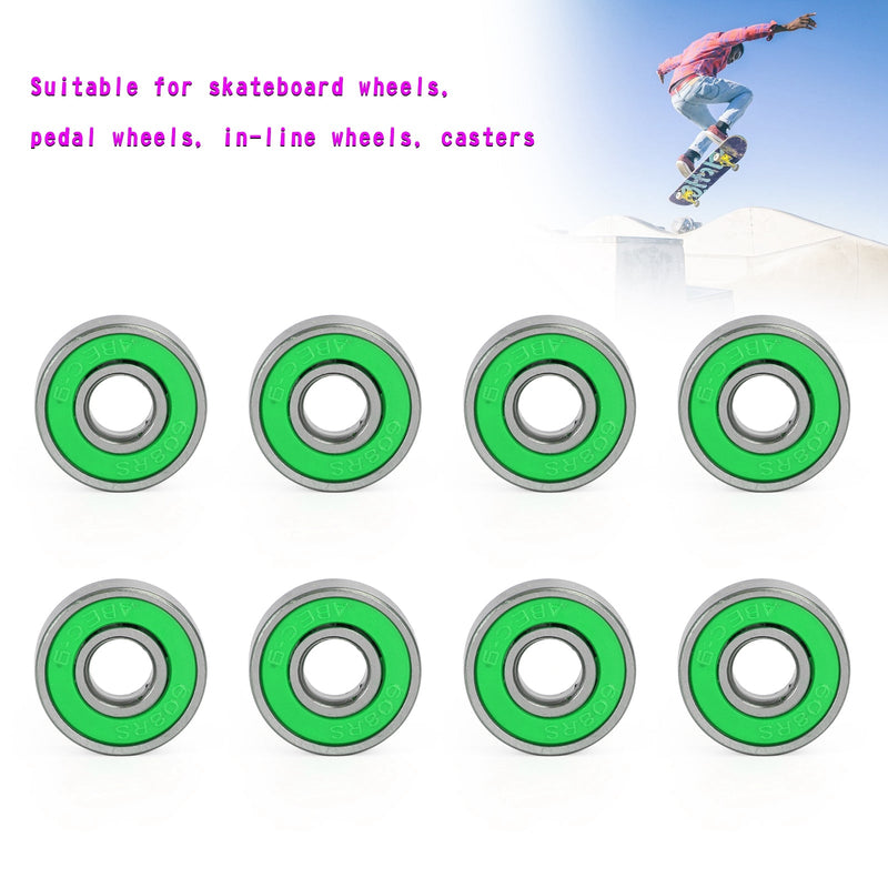 Skateboard Longboard Wheelchair Bearings Percision 608RS ABEC9 Bearing 8x22x7mm