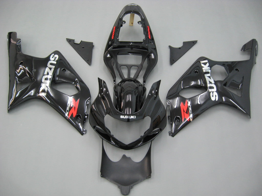 Fairings 2000-2002 سوزوكي GSXR 1000 أسود سوزوكي GSXR عام