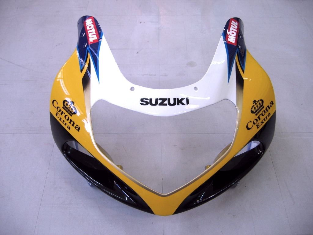 Fairings 2000-2002 سوزوكي GSXR 1000 أصفر وأزرق كورونا GSXR عام