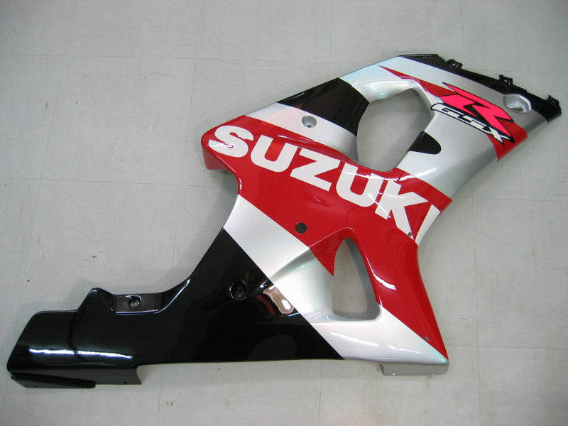 Carenados 2000-2002 Suzuki GSXR 1000 Negro y Rojo GSXR Genérico