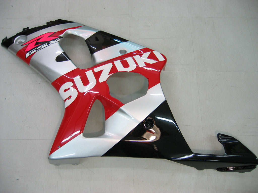 Fairings 2000-2002 سوزوكي GSXR 1000 أسود وأحمر GSXR عام