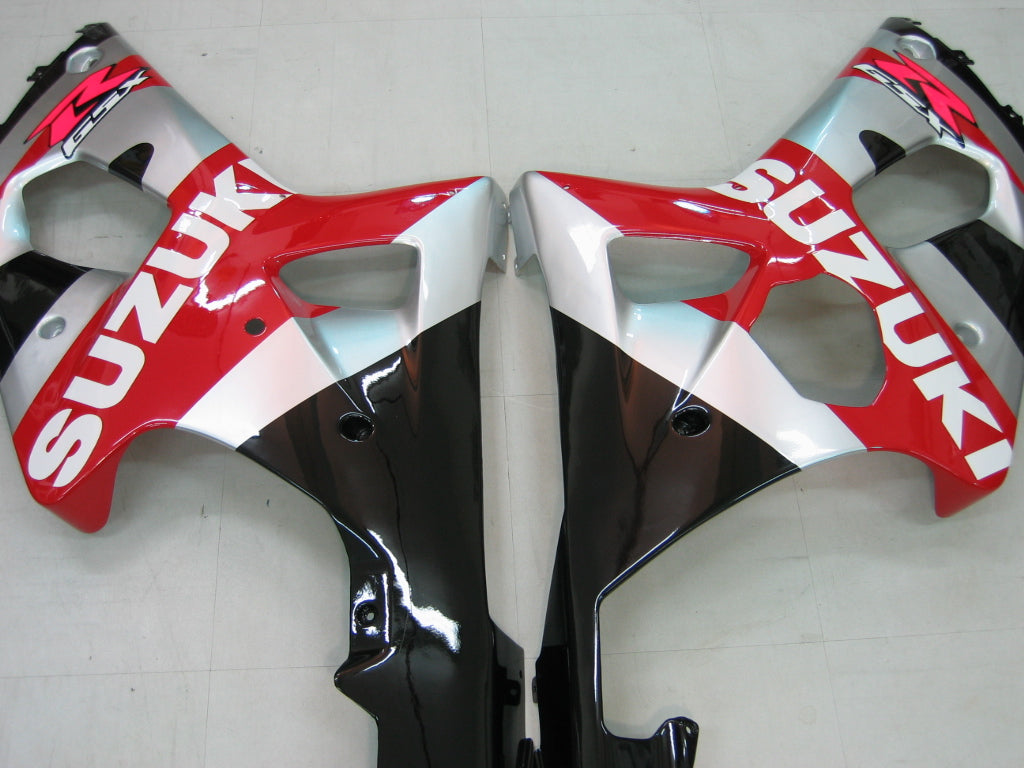 Fairings 2000-2002 سوزوكي GSXR 1000 أسود وأحمر GSXR عام