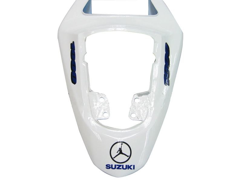 Fairings 2003-2004 Suzuki GSXR 1000 White & Blue Jordan   Generic