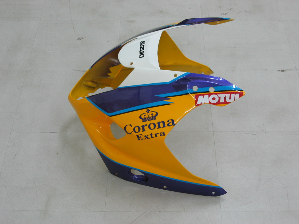 Fairings 2003-2004 Suzuki GSXR 1000 Yellow & White Corona  Generic