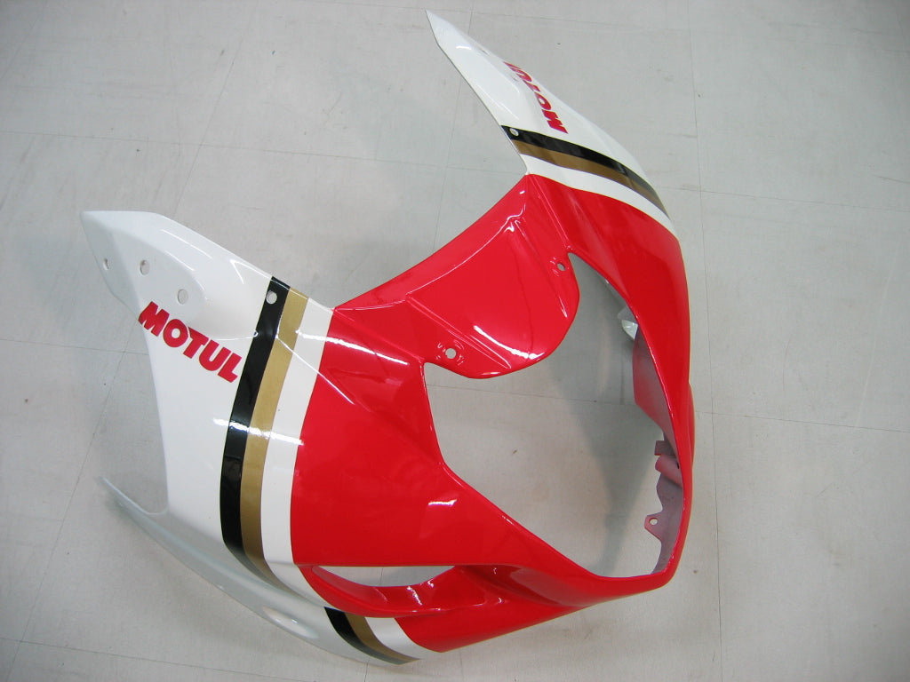 Fairings 2003-2004 Suzuki GSXR 1000 White & Red Lucky Strike  Generic