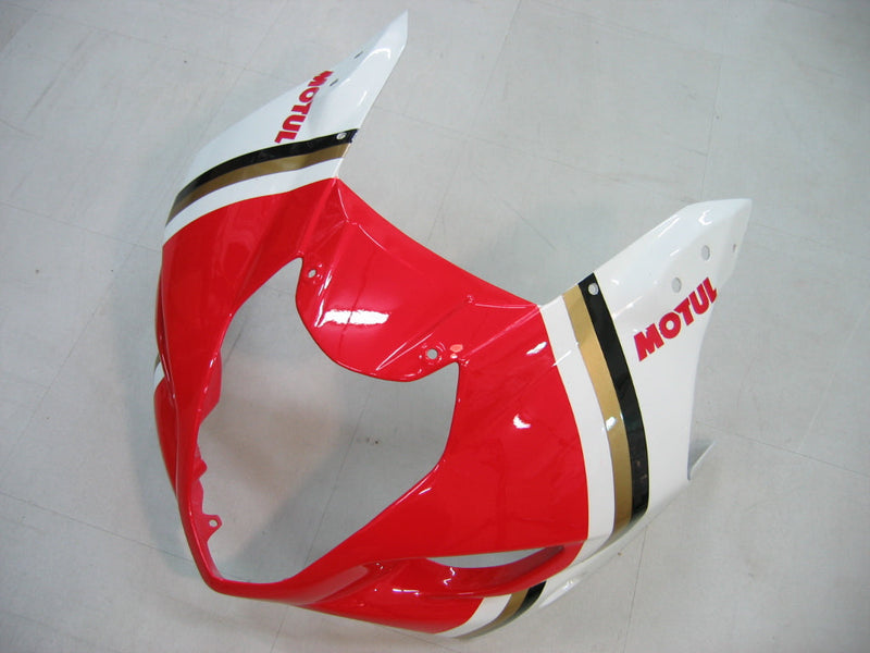 Fairings 2003-2004 Suzuki GSXR 1000 White & Red Lucky Strike  Generic