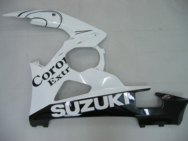 Fairings 2005-2006 Suzuki GSXR 1000 White Black Alstare  Generic