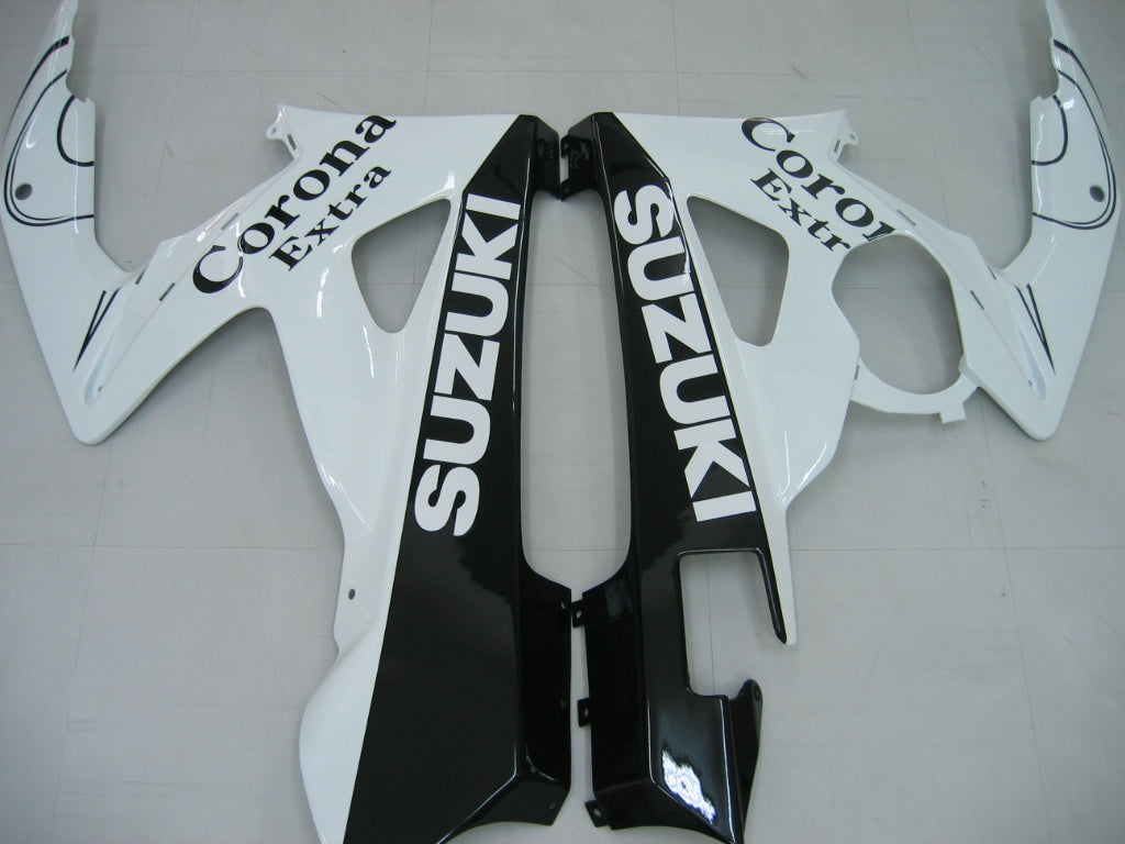 Fairings 2005-2006 Suzuki GSXR 1000 White Black Alstare  Generic