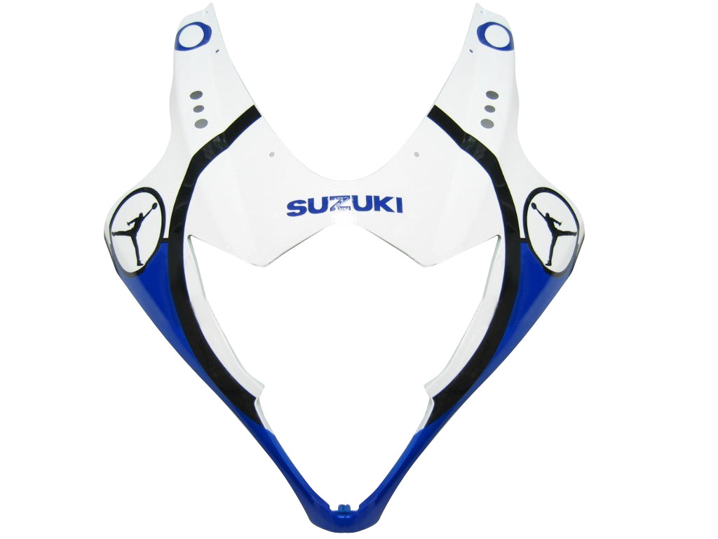 Fairings 2005-2006 Suzuki GSXR 1000 White & Blue Jordan  Generic