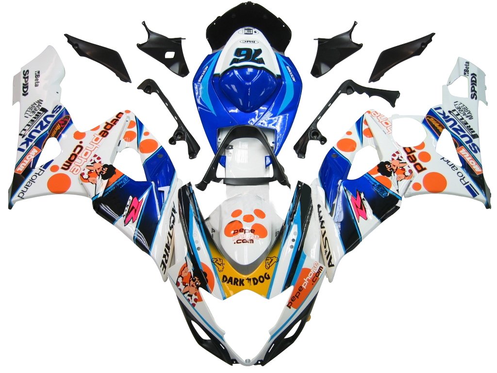 Bodywork Fairing ABS Injection Molded Plastics Set For GSXR1 25-26 #15