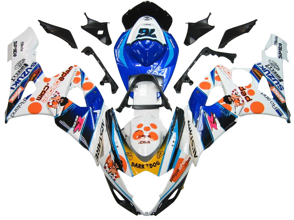 Fairings 2005-2006 Suzuki GSXR 1000 Multi-Color pepephone  Generic