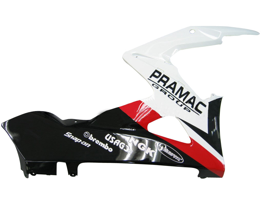 Fairings 2005-2006 Suzuki GSXR 1000 White Black Pramac  Generic