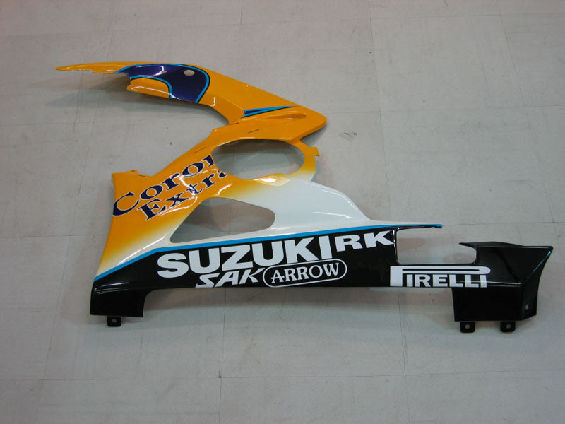 Fairings 2005-2006 سوزوكي GSXR 1000 أزرق أصفر ألستير كورونا عام