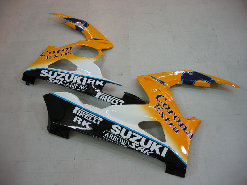 Fairings 2005-2006 سوزوكي GSXR 1000 أزرق أصفر ألستير كورونا عام