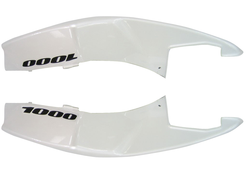 Fairings 2005-2006 سوزوكي GSXR 1000 أبيض وأسود GSXR عام