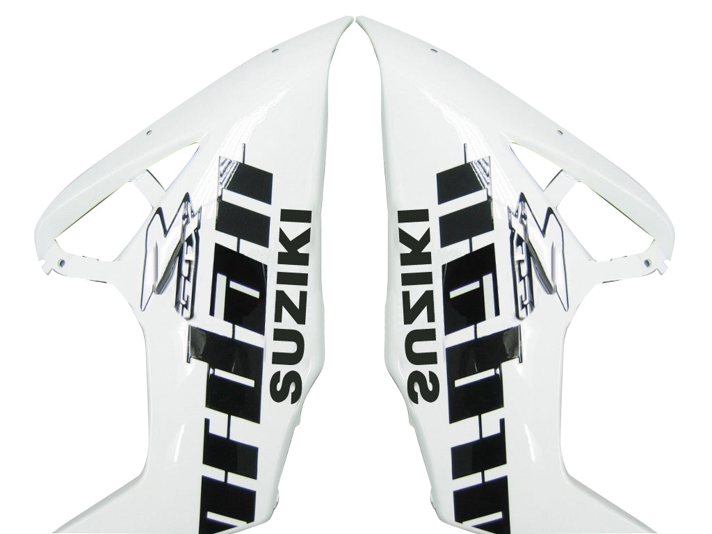 Fairings 2005-2006 Suzuki GSXR 1000 White & Black Jordan  Generic