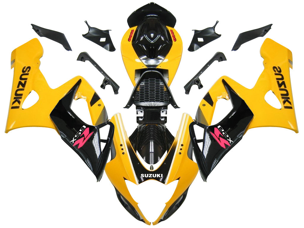 Fairings 2005-2006 Suzuki GSXR 1000 Yellow & Black GSXR  Generic