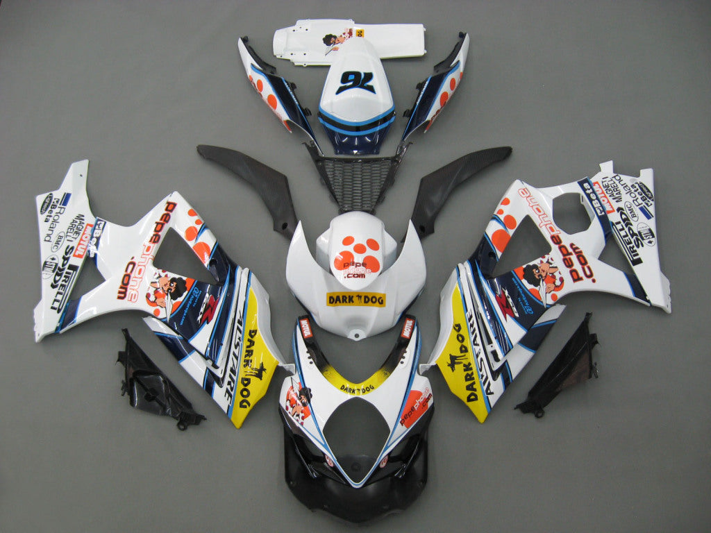 Fairings 2007-2008 Suzuki GSXR 1000 Multi-Color pepephone  Generic