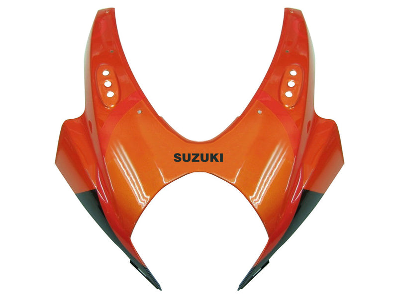 Carenados 2007-2008 Suzuki GSXR 1000 naranja metálico y negro Jordan genérico