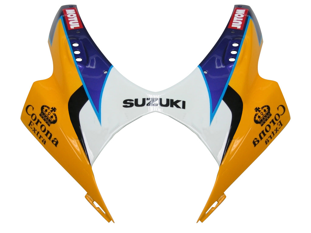 Fairings 2007-2008 Suzuki GSXR 1000 Yellow Blue Alstare Corona   Generic