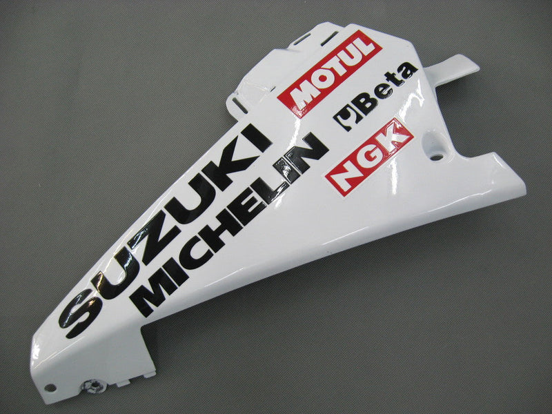 Fairings 2007-2008 Suzuki GSXR 1000 White & Red Lucky Strike  Generic