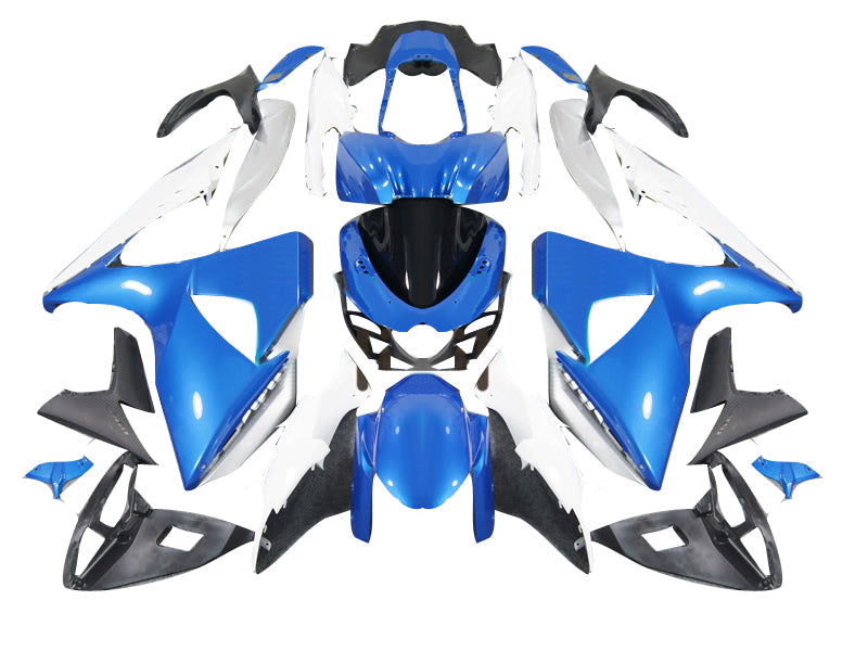 Fairings 2009-2016 سوزوكي GSXR 1000 أزرق وأبيض GSXR عام