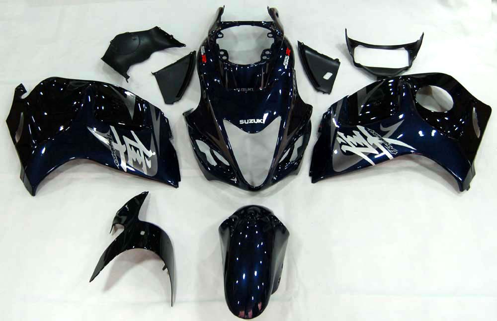 Fairings 2008-2020 Suzuki GSX 1300 Hayabusa Blue Dark Metallic Hayabusa  Generic