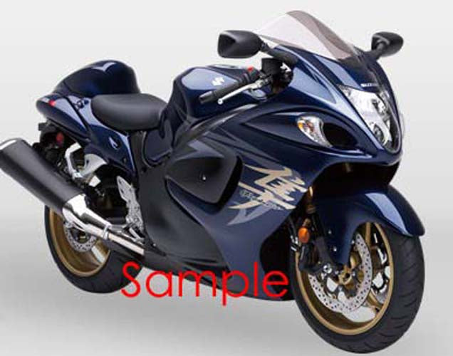 Fairings 2008-2020 Suzuki GSX 1300 Hayabusa Blue Dark Metallic Hayabusa  Generic