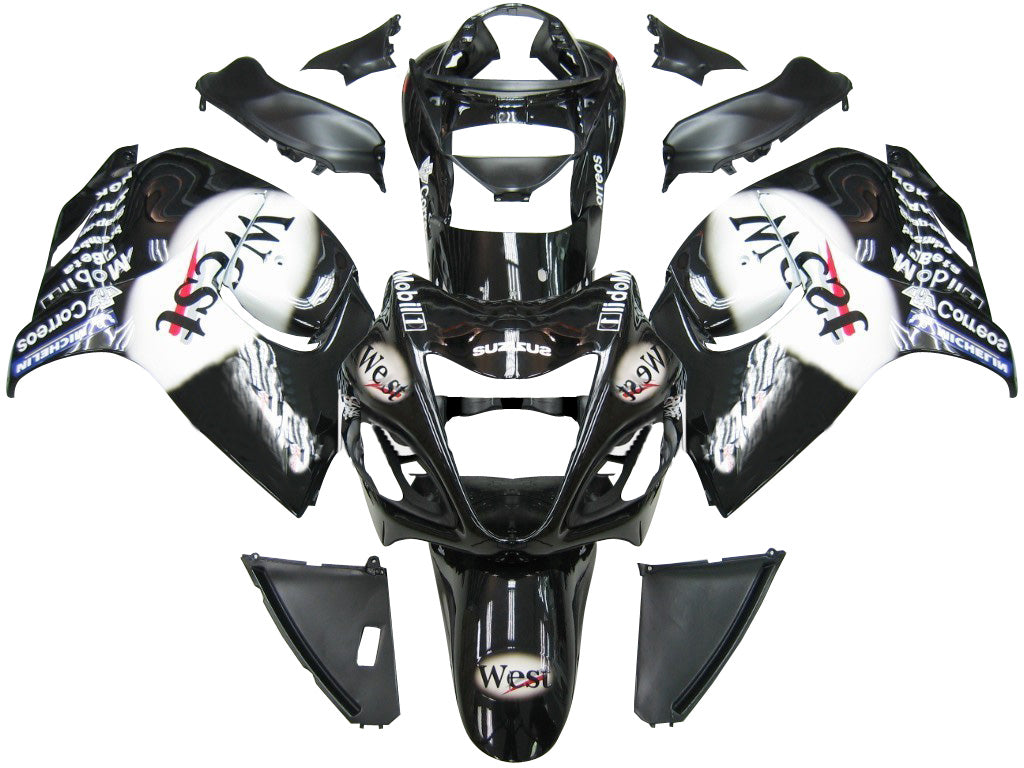 Fairings 2008-2020 Suzuki GSX 1300 Hayabusa Black WEST  Generic