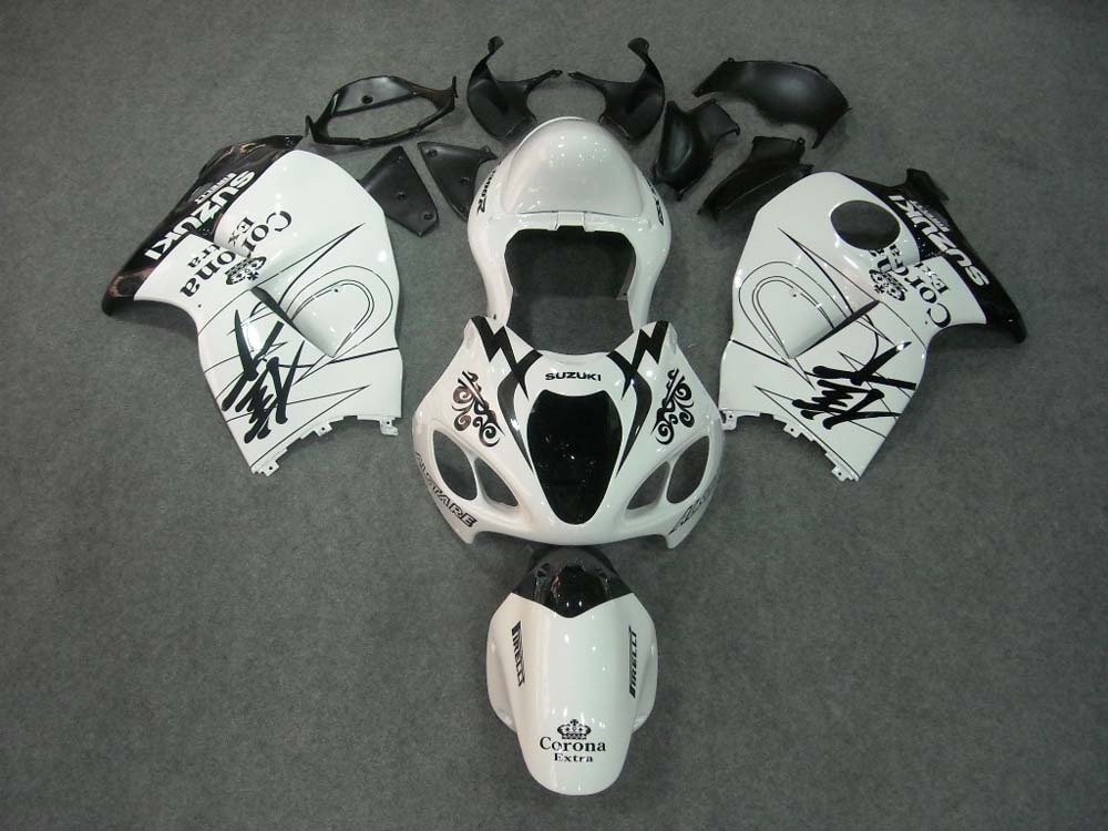 Fairings 1999-2007 سوزوكي GSX1300 هايابوسا وايت ألستير كورونا عام