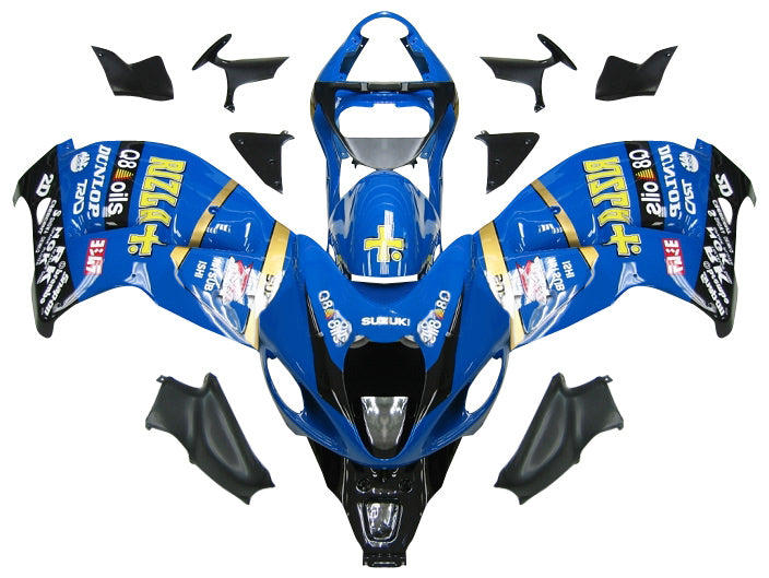 Fairings 1999-2007 سوزوكي GSX1300 هايابوسا الأزرق ريزلا عام