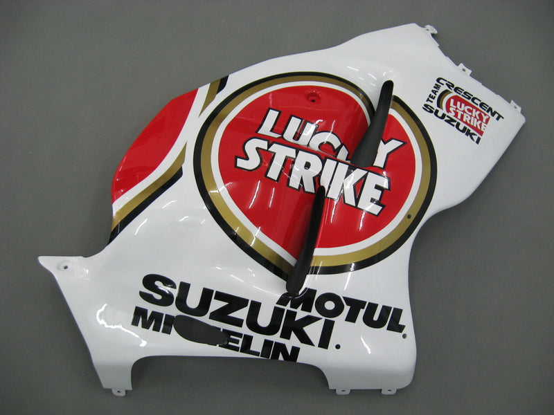 Fairings 1999-2007 Suzuki GSX1300 Hayabusa White & Red Lucky Strike  Generic