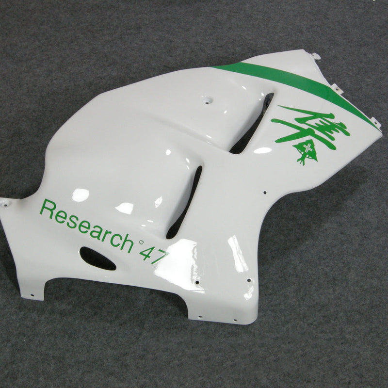 Fairings 1999-2007 سوزوكي GSX1300 هايابوسا أبيض أخضر Research47 عام