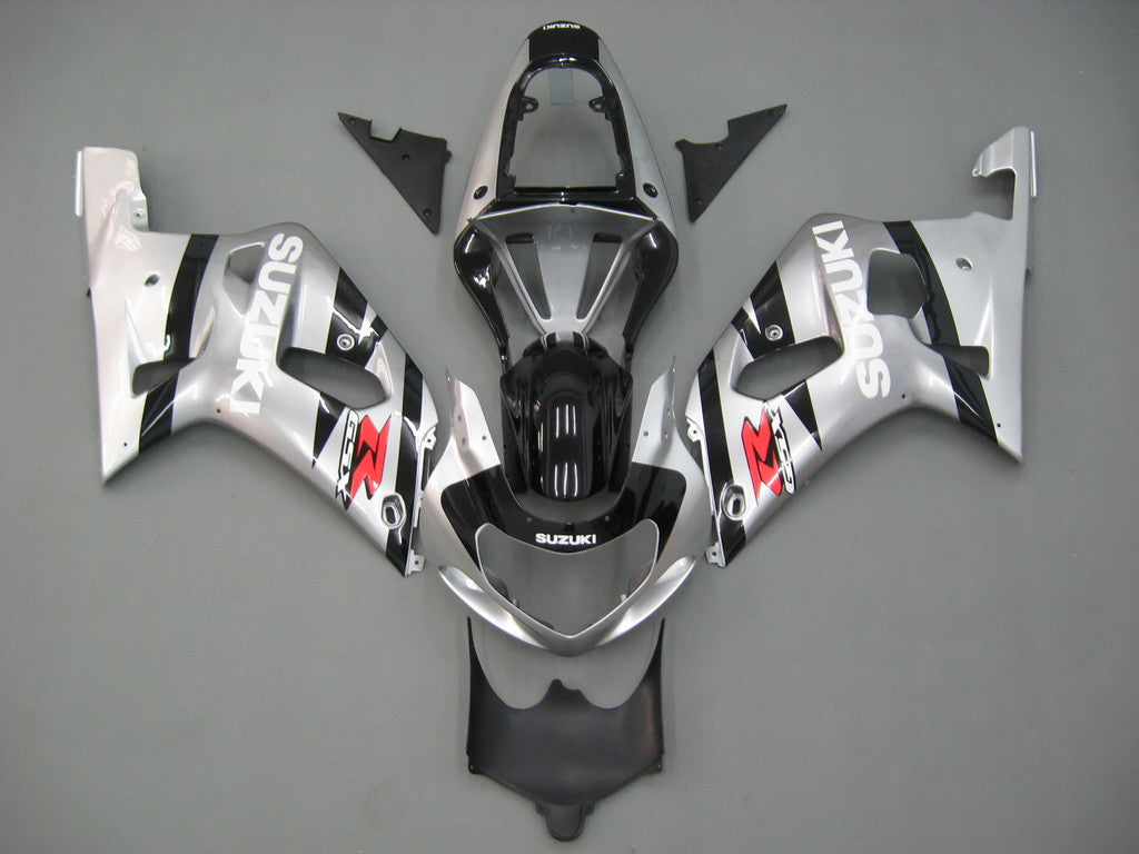 Fairings 2001-2003 Suzuki GSXR 600 Silver 2-Tone GSXR  Generic