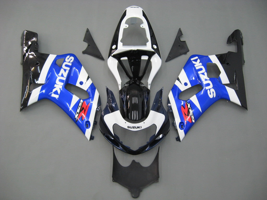 Fairings 2001-2003 Suzuki GSXR 600 Blue White Black GSXR