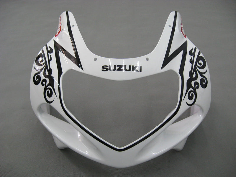 Fairings 2001-2003 Suzuki GSXR 600 White Black Alstare Corona GSXR  Generic